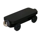 Black Flatcar